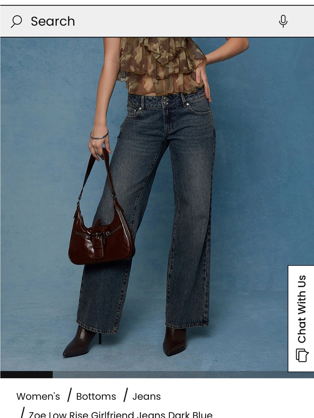 PacSun low rise girlfriend jeans